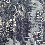 Мебельная ткань Вышивка серый цвет 130 см T2-39 варинант исполнения - 2 | Loft Concept в Санкт-петербурге