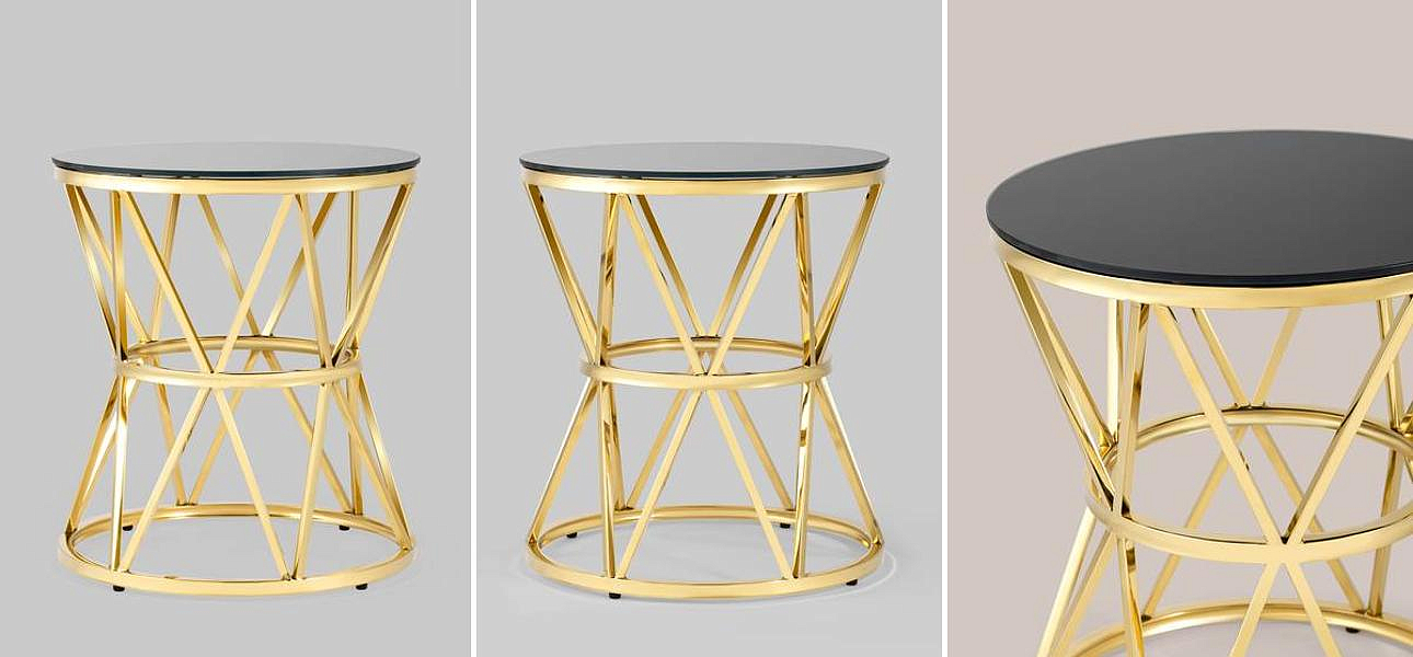 Стол приставной Beranger Collection Gold Стол приставной Beranger Collection Gold - Loft-Concept в Санкт-петербурге