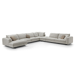 Современная модульная система мягкой мебели Zartаrn 6-ти местный угловой диван варинант исполнения - 1 | Loft Concept в Санкт-петербурге