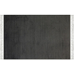 Ковер из полиэстера Black and white continent варинант исполнения - 1 | Loft Concept в Санкт-петербурге