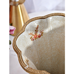 Ваза голубого цвета из фарфора с цветочным рисунком и бронзовой стрекозой Blue Garden варинант исполнения - 6 | Loft Concept в Санкт-петербурге