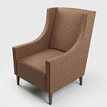 Мебельная ткань Шенилл терракотовый цвет 142 см T4-58 варинант исполнения - 5 | Loft Concept в Санкт-петербурге