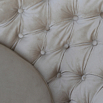 Кресло вращающееся велюровое кремовое Rotation варинант исполнения - 2 | Loft Concept в Санкт-петербурге