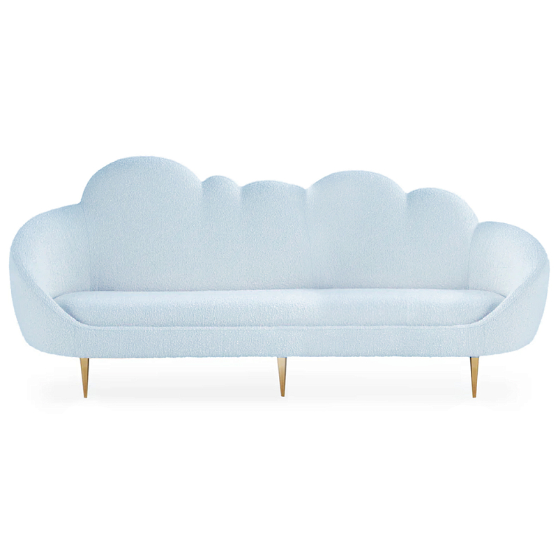 Уникальный диван для детской Soft Cloud трехместный Голубой Белый Розовый Золотой Уникальный диван для детской Soft Cloud трехместный Голубой Белый Розовый Золотой в Санкт-петербурге | Loft Concept