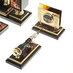 Настольный письменный набор из яшмы и долерита с декором в виде коня Manager Organizer варинант исполнения - 7 | Loft Concept в Санкт-петербурге