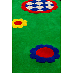 Дизайнерский ковер с цветами Poltronova Tappeto Prato Rug варинант исполнения - 4 | Loft Concept в Санкт-петербурге