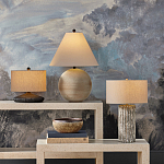 Настольная лампа с шарообразным фактурным корпусом Shadows варинант исполнения - 5 | Loft Concept в Санкт-петербурге