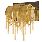 Бра с перфорированными металлическими дугами и цепочками 22 см Atlantis Chain варинант исполнения - 5 | Loft Concept в Санкт-петербурге