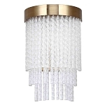 Бра с прозрачными стеклянными трубочками и металлическим основанием Nembus варинант исполнения - 1 | Loft Concept в Санкт-петербурге