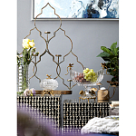 Конфетница прозрачная стеклянная на бронзовых ножках в виде морских коньков с крышкой в виде ракушки Eden Garden варинант исполнения - 6 | Loft Concept в Санкт-петербурге