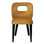 Стул велюровый горчичный Verified варинант исполнения - 2 | Loft Concept в Санкт-петербурге