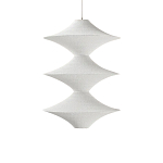 Подвесной вязаный белый светильник «Звезда Востока 03» варинант исполнения - 1 | Loft Concept в Санкт-петербурге