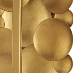 Бра светодиодное из многослойных золотых дисков Metal Disc Chandelier варинант исполнения - 1 | Loft Concept в Санкт-петербурге