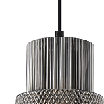 Подвесной светильник со стеклянным рифленым плафоном цилиндрической формы Eliara 13 варинант исполнения - 12 | Loft Concept в Санкт-петербурге