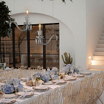 Подвесной светильник стеклянный в виде канделябра Curved Glass Chandelier варинант исполнения - 7 | Loft Concept в Санкт-петербурге