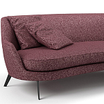 Мебельная ткань Шенилл фиолетовый цвет 138 см T4-25 варинант исполнения - 4 | Loft Concept в Санкт-петербурге