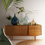 Ваза-бутыль из стекла TRANSPARENT FORMS 56 варинант исполнения - 12 | Loft Concept в Санкт-петербурге