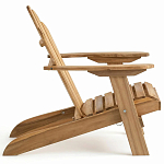 Уличное кресло из массива акации Adirondack Wooden Chair Natural варинант исполнения - 3 | Loft Concept в Санкт-петербурге