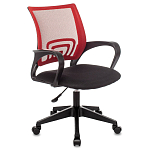 Офисное кресло с основанием из черного пластика Desk chairs Red варинант исполнения - 1 | Loft Concept в Санкт-петербурге