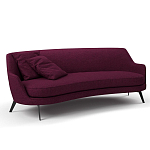 Мебельная ткань Шенилл фиолетовый цвет 138 см T4-27 варинант исполнения - 6 | Loft Concept в Санкт-петербурге