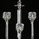 Люстра с 8-ю лампами и гранеными стеклянными плафонами Prism Gala варинант исполнения - 9 | Loft Concept в Санкт-петербурге