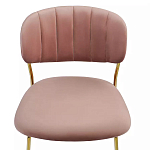 Стул Singer Chair без подлокотников Розовый Велюр варинант исполнения - 5 | Loft Concept в Санкт-петербурге