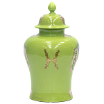 Фарфоровая ваза с крышкой Eden Garden варинант исполнения - 3 | Loft Concept в Санкт-петербурге