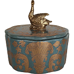 Фарфоровая шкатулка Swan Lake варинант исполнения - 2 | Loft Concept в Санкт-петербурге