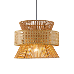 Подвесной светильник с абажуром из натуральных материалов Light Inside the Cell варинант исполнения - 1 | Loft Concept в Санкт-петербурге