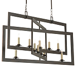 Люстра из пересекающихся прямоугольных элементов Intersecting Rectangles варинант исполнения - 3 | Loft Concept в Санкт-петербурге