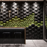 Гипсовая 3D панель с принтографией PM-30 варинант исполнения - 1 | Loft Concept в Санкт-петербурге