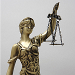 Статуэтка бронзовая Фемида Bronze Goddess варинант исполнения - 1 | Loft Concept в Санкт-петербурге