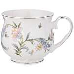 Кружка из фарфора с цветочным принтом 480 мл Tea Flower Set варинант исполнения - 1 | Loft Concept в Санкт-петербурге