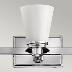Бра для ванных комнат с белыми стеклянными конусными плафонами Hinkley варинант исполнения - 2 | Loft Concept в Санкт-петербурге