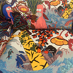 Мебельная ткань Велюр Simpsons in Paradise Т4-88 варинант исполнения - 1 | Loft Concept в Санкт-петербурге