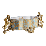 Чаша с орнаментом на бронзовых ножках в виде львов Eden Garden варинант исполнения - 1 | Loft Concept в Санкт-петербурге