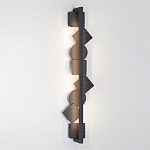 Бра вертикальное с черными кругами и квадратами Gravyura варинант исполнения - 5 | Loft Concept в Санкт-петербурге