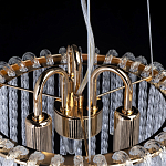 Люстра с подвесными рифлеными стеклянными трубками Nembus варинант исполнения - 18 | Loft Concept в Санкт-петербурге