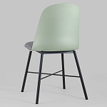 Стул из прочного пластика на металлическом основании Anora Green  варинант исполнения - 5 | Loft Concept в Санкт-петербурге