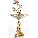 Фарфоровая чаша Фонтан птиц Verena варинант исполнения - 3 | Loft Concept в Санкт-петербурге