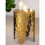 Столик дизайнерский Copper streaks варинант исполнения - 6 | Loft Concept в Санкт-петербурге