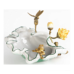 Чаша фигурная с обитателями леса и цветами Eden Garden варинант исполнения - 4 | Loft Concept в Санкт-петербурге