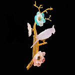 Бра с цветочным декором и птичкой Miscellaneous herbs варинант исполнения - 2 | Loft Concept в Санкт-петербурге