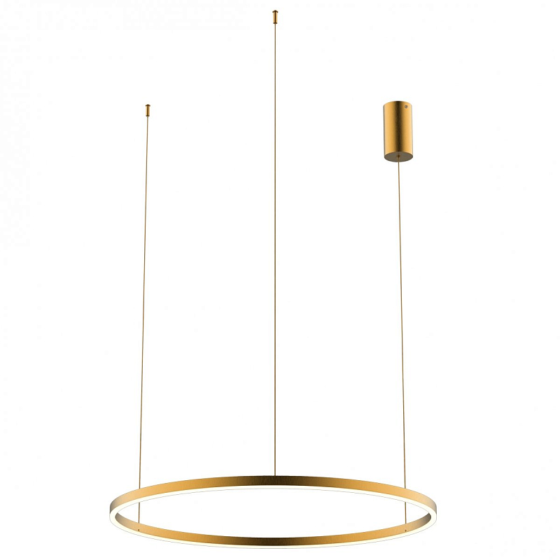 Ring Horizontal brushed gold Золотой в Санкт-петербурге | Loft Concept 