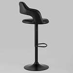 Барный стул черного цвета Strohach варинант исполнения - 2 | Loft Concept в Санкт-петербурге