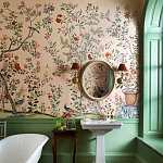 Обои ручная роспись Houghton Edo Blush варинант исполнения - 1 | Loft Concept в Санкт-петербурге