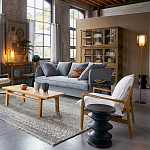 Фигурный приставной столик черного цвета AMORPHOUS варинант исполнения - 6 | Loft Concept в Санкт-петербурге