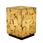 Торшер прямоугольный из натурального камня Calcite Geometry варинант исполнения - 6 | Loft Concept в Санкт-петербурге