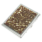 Портсигар с газовой зажигалкой из натурального камня Офит Благородный Stone Cigarettes Cases варинант исполнения - 1 | Loft Concept в Санкт-петербурге