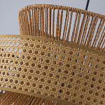 Подвесной светильник с абажуром из натуральных материалов Light Inside the Cell варинант исполнения - 7 | Loft Concept в Санкт-петербурге